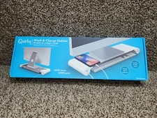 Quirky Work & Charging Station~Monitor Stand PLUS 4Port USB Charging Station NEW