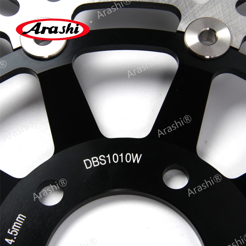 Rotor de disco de freno delantero 1 pieza apto para Suzuki GS500E 1989-2003 / GS500F 2004-2008 Foto 3 de 4