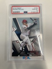 2018 Topps Finest - Shohei Ohtani #100 (RC) for sale online | eBay