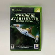 Star Wars Starfighter Special Edition - Xbox - w/ manual Lucas Arts Rated Teen