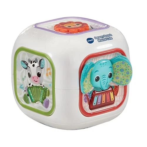 Sensory Sounds Musical Cube Plush Soft Toy - Brand New Sealed - Image 1 of 1