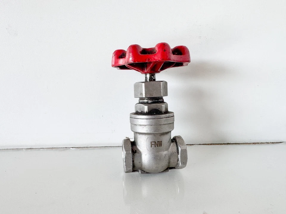 1/2" FNW Stainless Gate Valve, 200 PSI, CF8M 132 (EL17) - Image 2 of 4