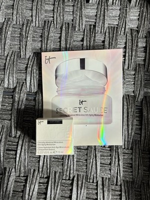 IT Cosmetics Secret Sauce Anti-Aging Moisturizer 0.237 oz - Travel Size - New
