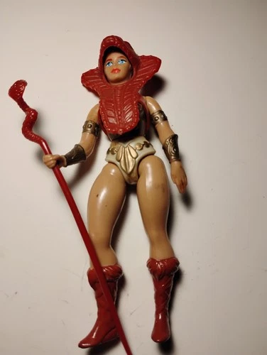 Vintage 1981 MOTU He-Man TEELA Figure With Accessories
