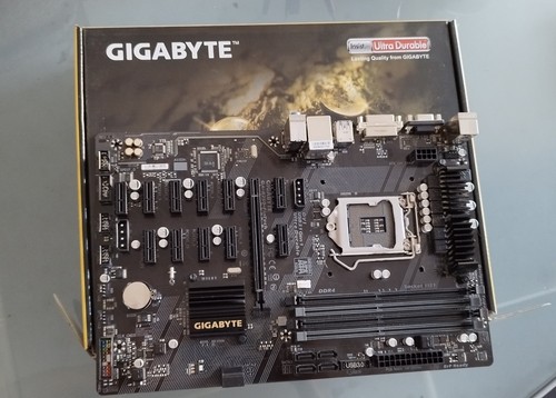 GIGABYTE GA-B250-FinTech LGA 1151, ATX, Intel Mainboard - Bild 1 von 2