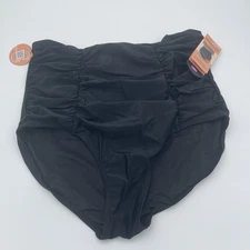 Empetua by Shapermint High Waisted Control Bikini Bottom Assorted Colors black