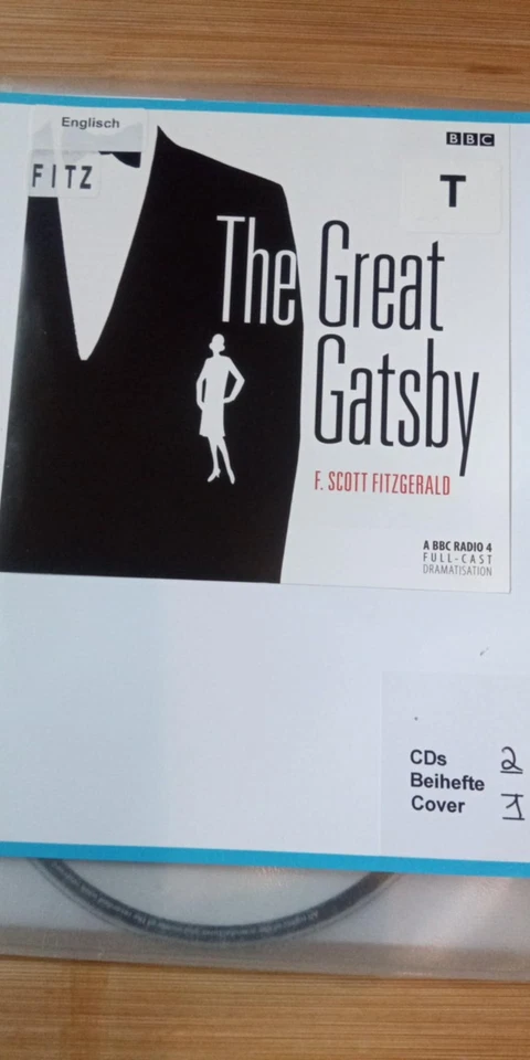 Die Großartige Gatsby BBC Radio 4 Full Cast ) F Scott Fitzgerald 2 Stunden - Bild 1 von 3