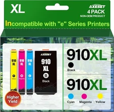 Compatible 910XL Ink Cartridge HP Officejet Pro 8020 8025 8028 8030 4-Pack