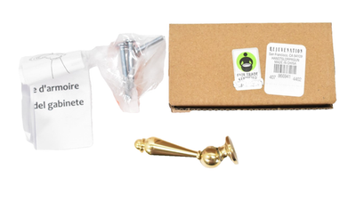 #ad Rejuvenation Hans Drop Tassel Pull Unlacquered Brass Finish 2.43quot; L 866941 $14.99