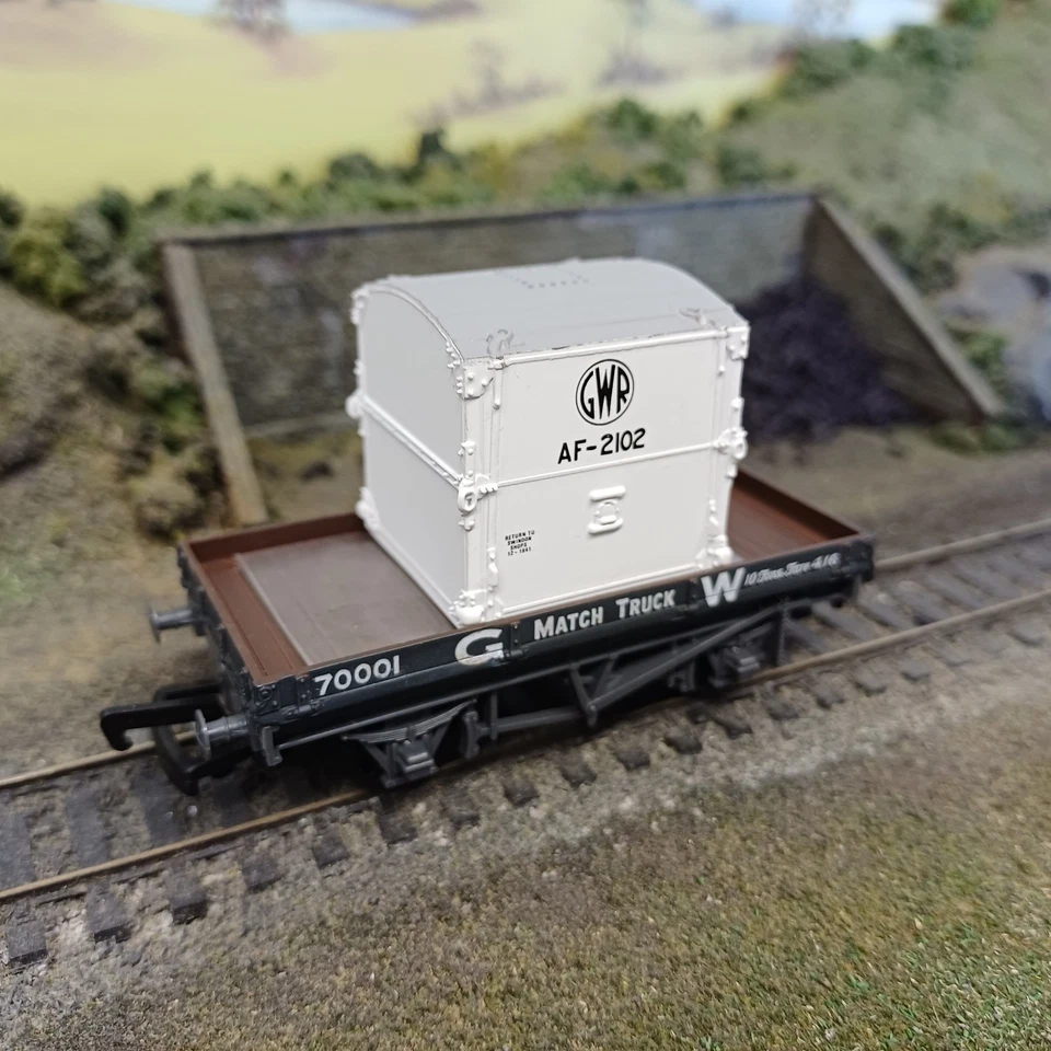 Mainline 37401. Matchtruck & Container GWR 70001. Vintage Model Railway. Boxed. - Image 4 of 4