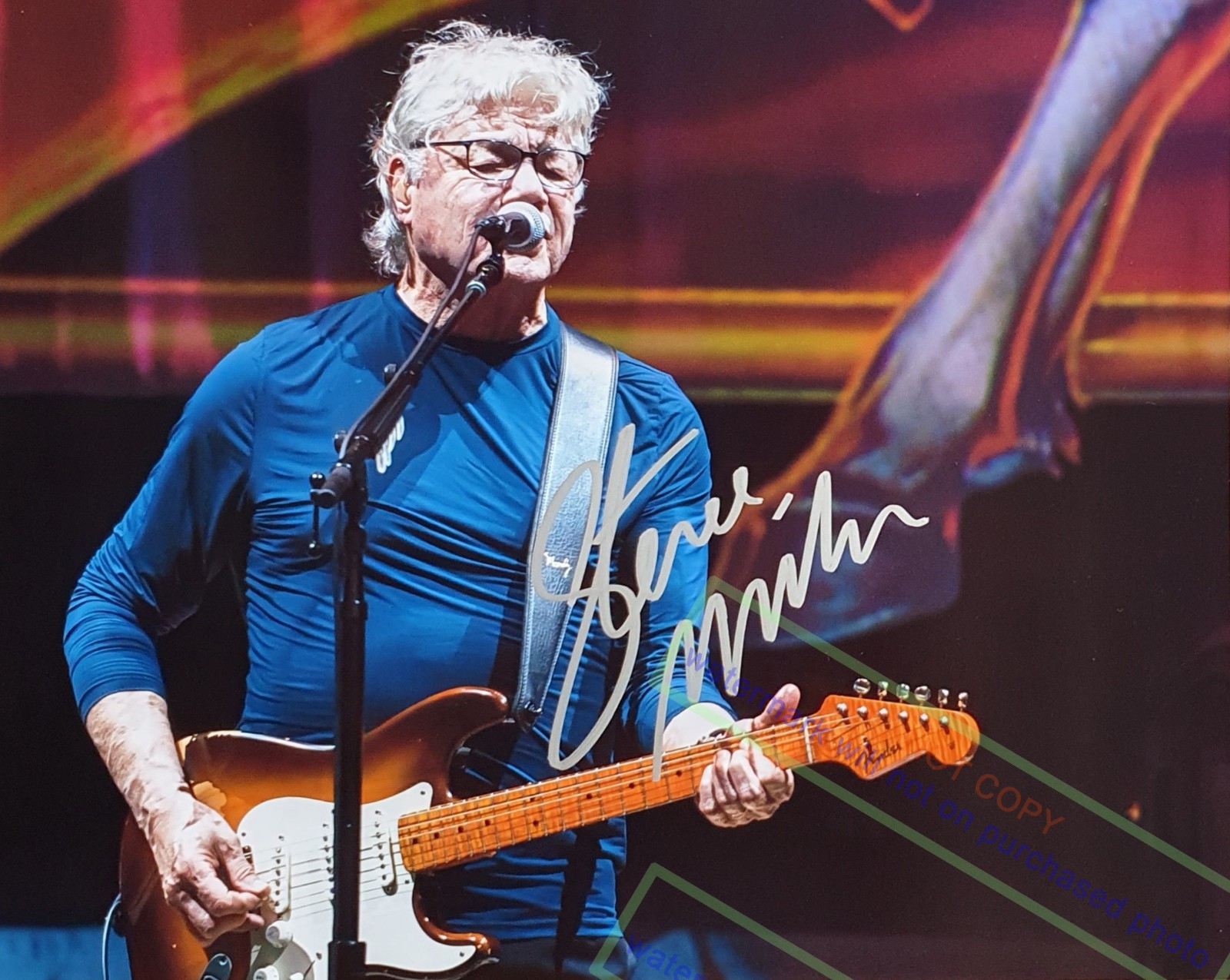 STEVE MILLER Signed Autographed   8X10 Photo