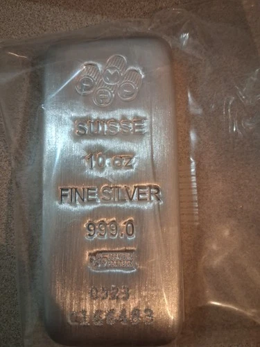 10 0z Silver Bullion