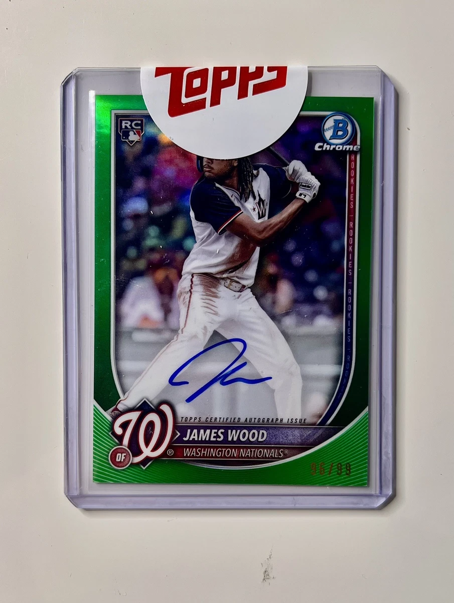Bowman Washington Nationals Baseball Autographed Sports Trading