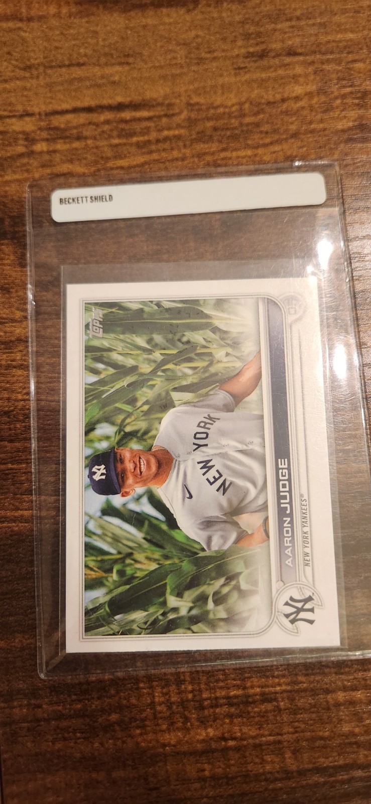 2022 Topps #99 AARON JUDGE Field of Dreams Image Variation SP Yankees