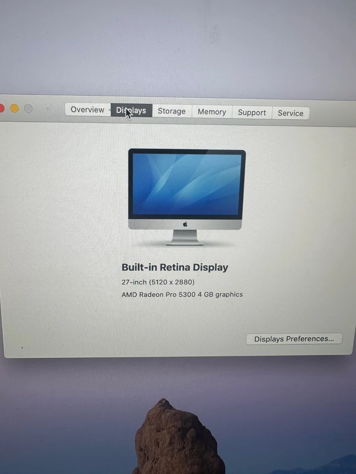 2020 Apple iMac with Retina 5K Display (27-inch, 8GB RAM, 500GB 3.3GHZ 6-Core i5 - Image 3 of 4