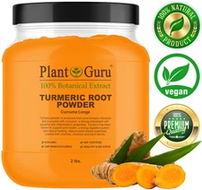 Turmeric Root Powder 2.5 lb Jar Curcumin Curcuma Longa 2 1/2lb Bulk Spice
