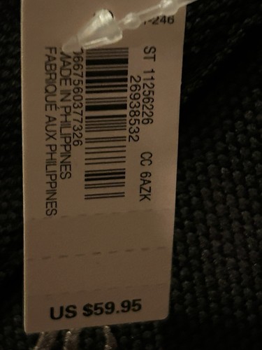 Victoria's Secret Weekender Large Black Tote Zip Duffle Bag 2024 VS Logo - NWT - 第 7/9 張圖片