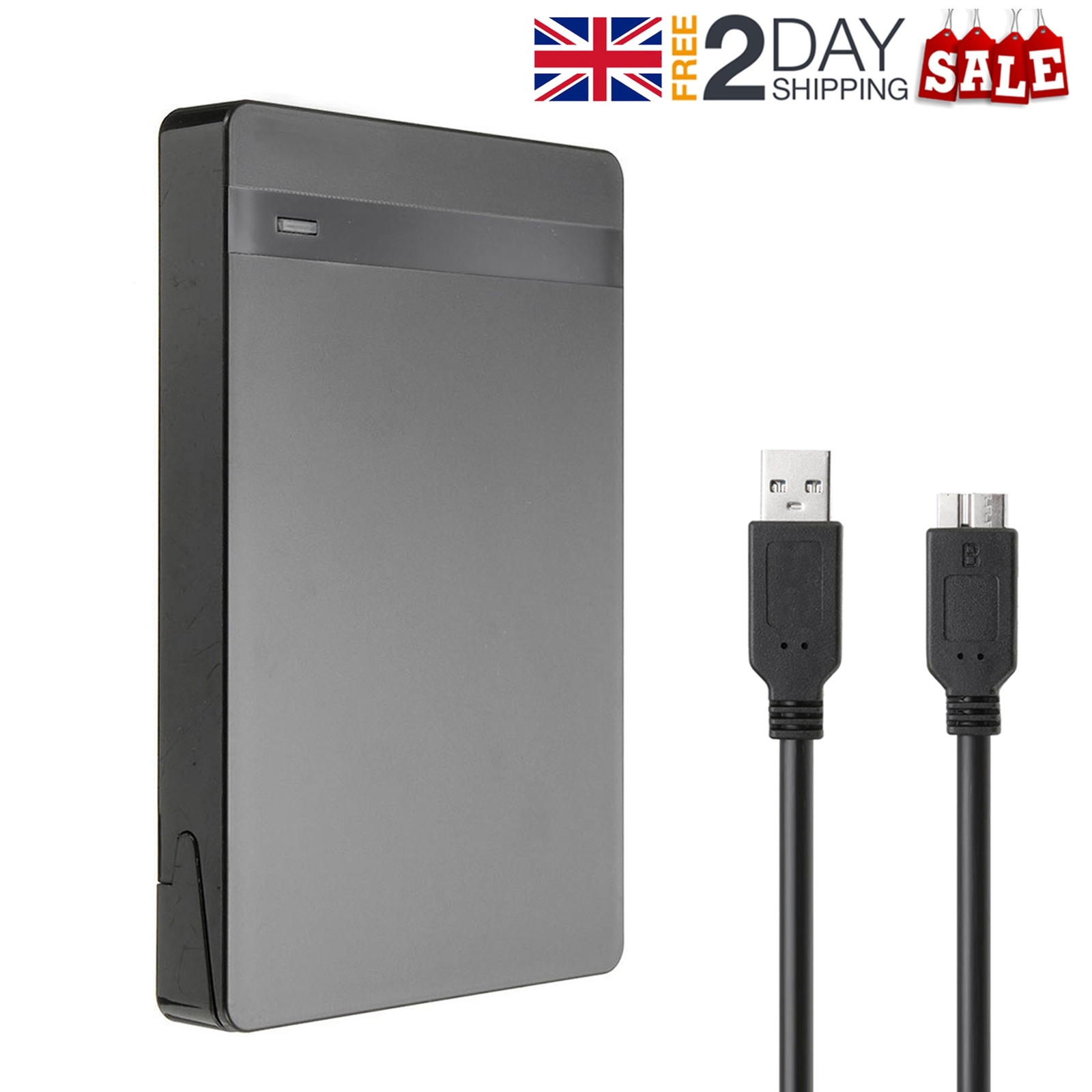 2.5" USB 3.0 SATA external hard drive cover case USB 3.0 Hard Drive