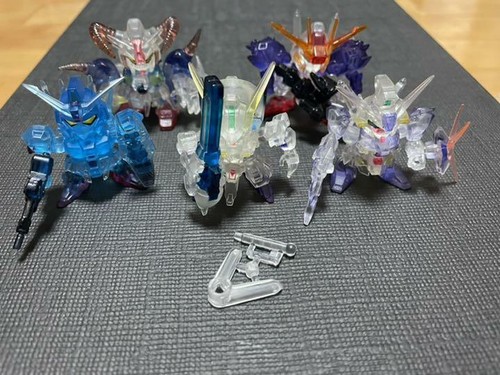 Sd Gundam Next Premier Series Clear Color Figure Set Of 5 Bandai Gashapon G Ebay