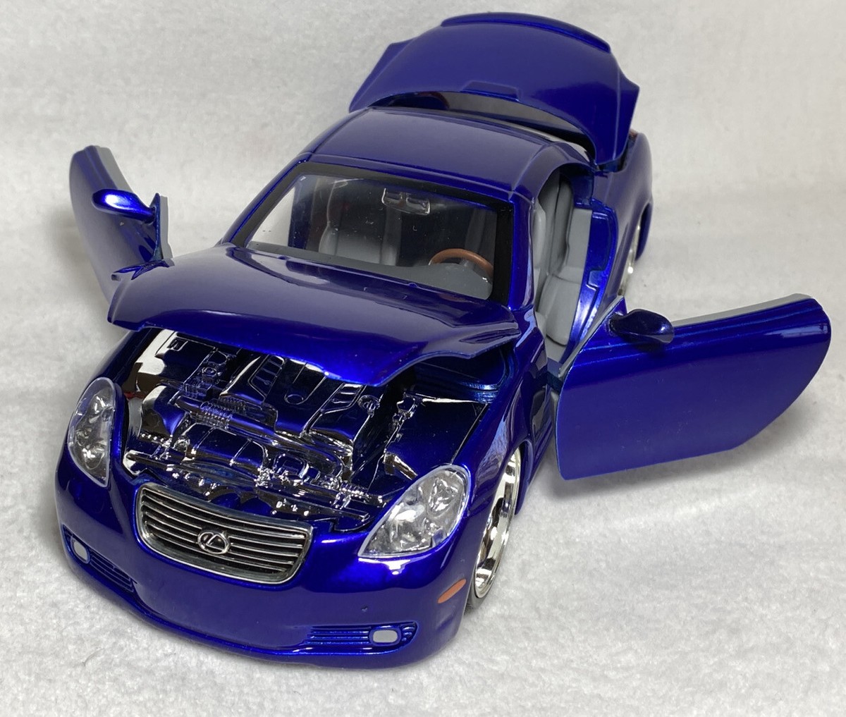 Jada Toys 1/24 DUBCITYセット JADA DUB CITY LEXUS SC430 BLACK 1:24 DIECAST MODEL CAR #83