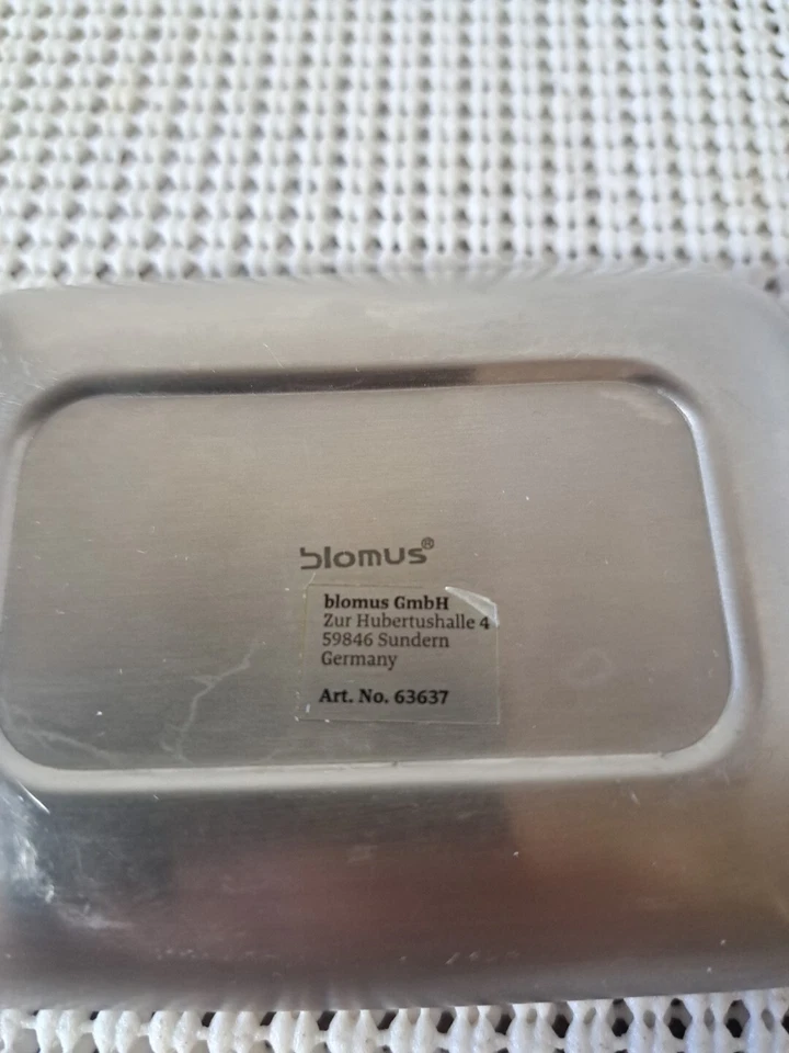 Нижняя часть для базового блюда с маслом Blomus, небольшие потертости и царапины без крышки 63637 - Изображение 4 из 4