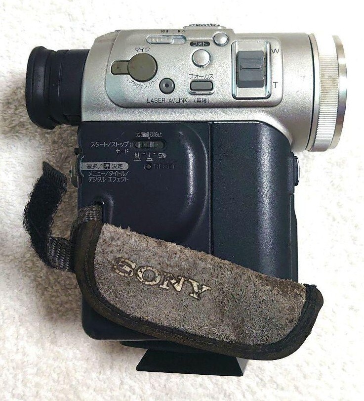 SONY miniDV HANDYCAM DCR-PC100 ⑨ 6DF9336C-17B9-4DCD-8A72-