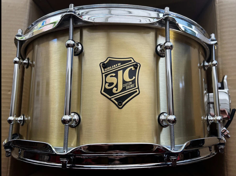 Sjc brass cheap snare
