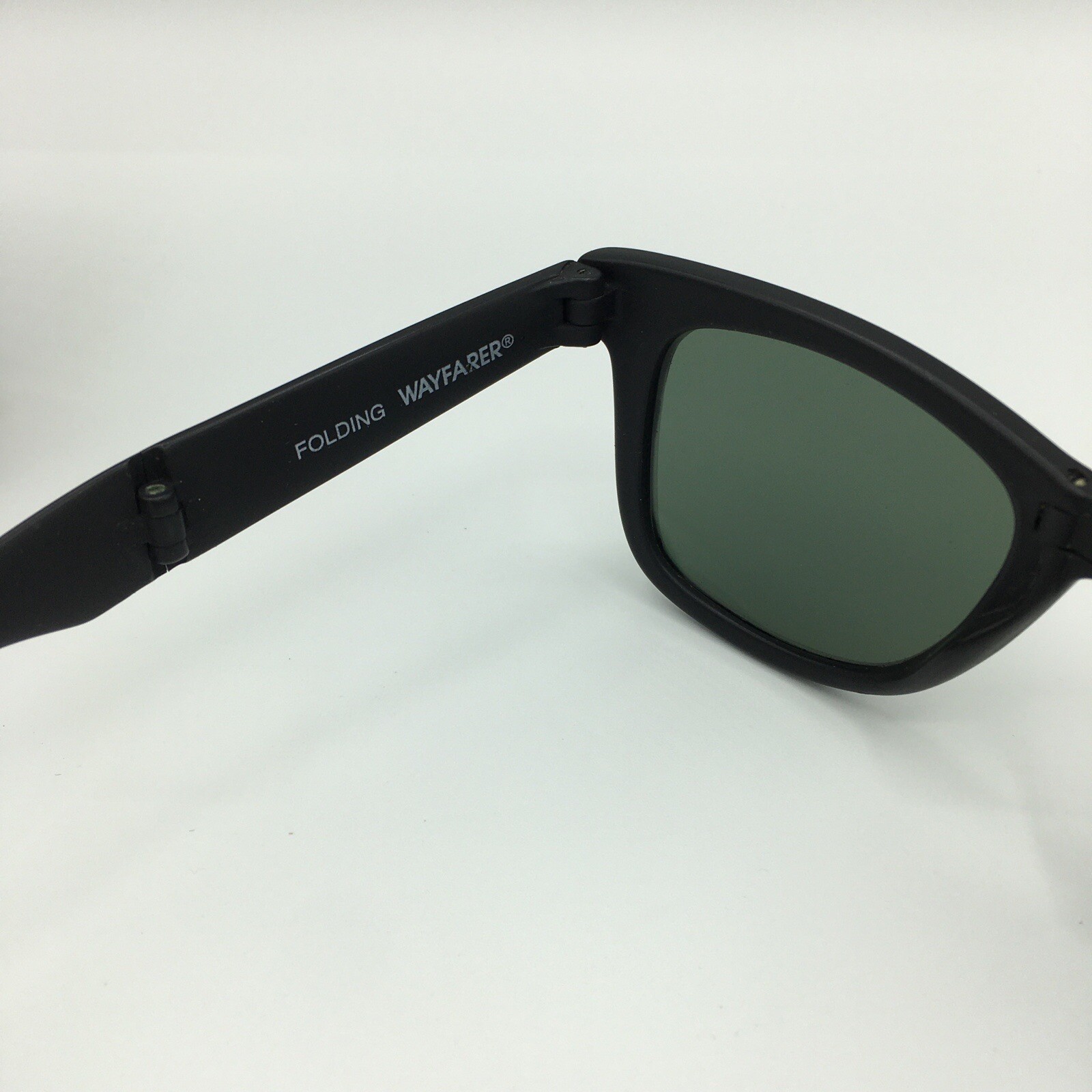 VINTAGE B&L RAY BAN W0670 BLACK G15 FOLDING WAYFARER … - Gem VINTAGE B&L RAY BAN W0670 BLACK G15 FOLDING WAYFARER … - Gem
