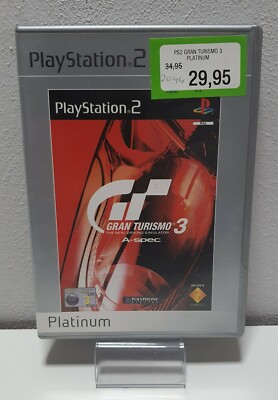 Gran Turismo 3 A-spec  (PS2 Platinum)In Box,   A7472