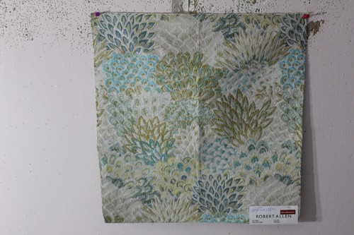 Robert Allen, Feather Fans, Woven Floral Novelty, 17.50" W X 17.50" L, Var Clrs - Picture 6 of 6