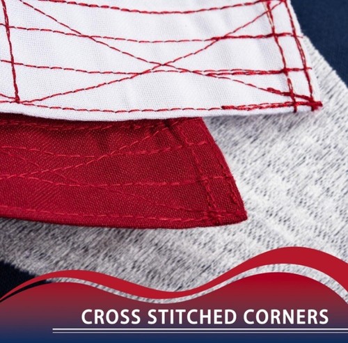 Amerikanische Flagge große US-Flaggen Made in USA strapazierfähig bestickte Sterne 6 x 10 Fuß - Bild 3 von 7