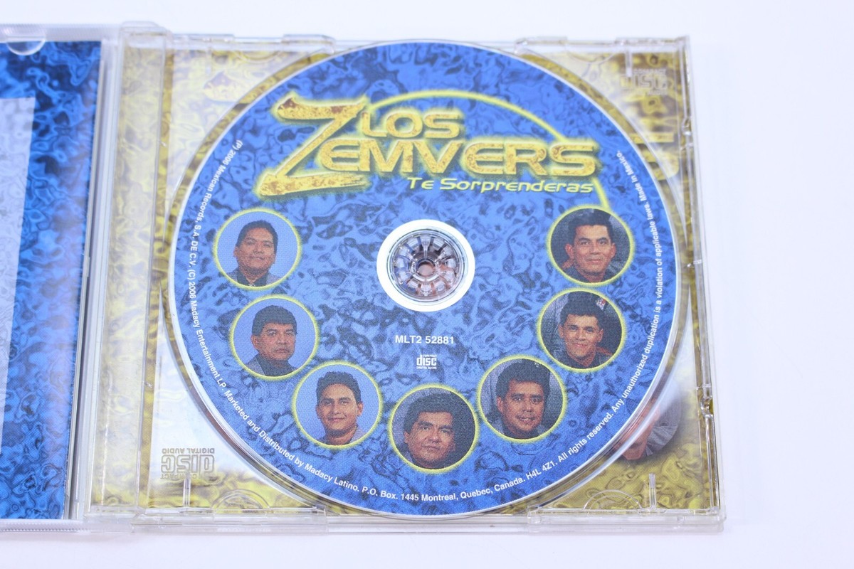 Los Zemver's Te Sorprenderas CD Mexico Import 2006 OOP Latin MLT2