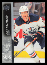 2021-22 Upper Deck Josh Archibald #70 Edmonton Oilers – NHL Base Card