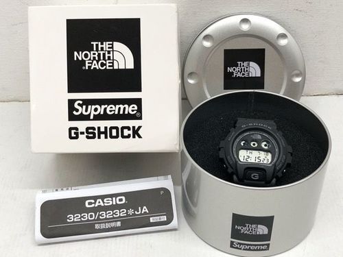 Supreme x THE NORTH FACE x G-SHOCK DW-6900NS-1JR Wristwatch Supreme x THE NORTH FACE x G-SHOCK DW-6900NS-1JR Wristwatch