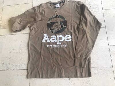 Herren-T-Shirt Gr. S hellbraun von Aape