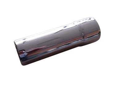 Puntas de silenciador de punta de escape con perno universal 2 1/4" ID punta redonda 57 mm con 7" de longitud Foto 2 de 4