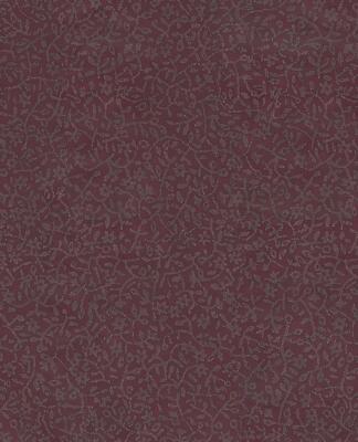 Eijffinger Tapete 392543 Carmen bordeauxrot Blätter Ornament Vlies Vliestapete