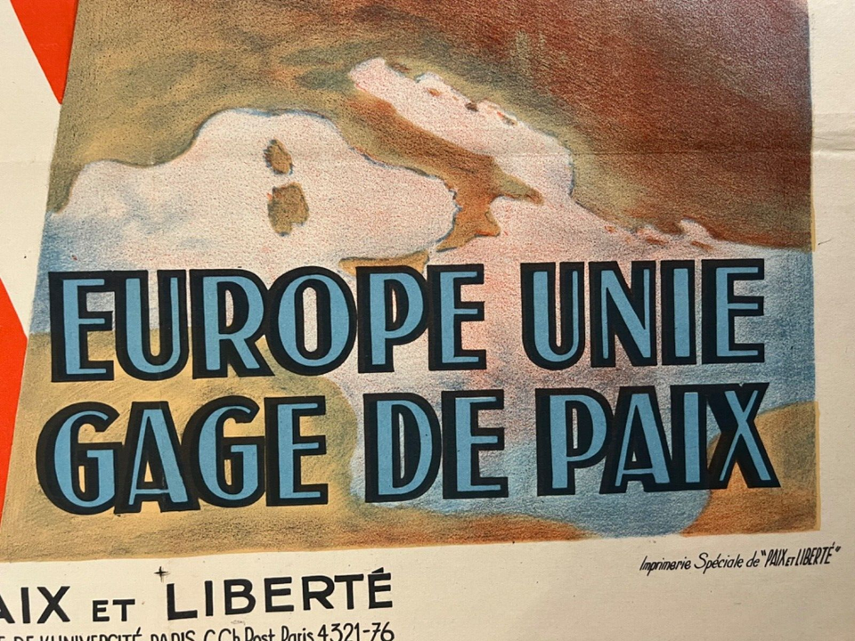 Europe Unie Gage De Paix