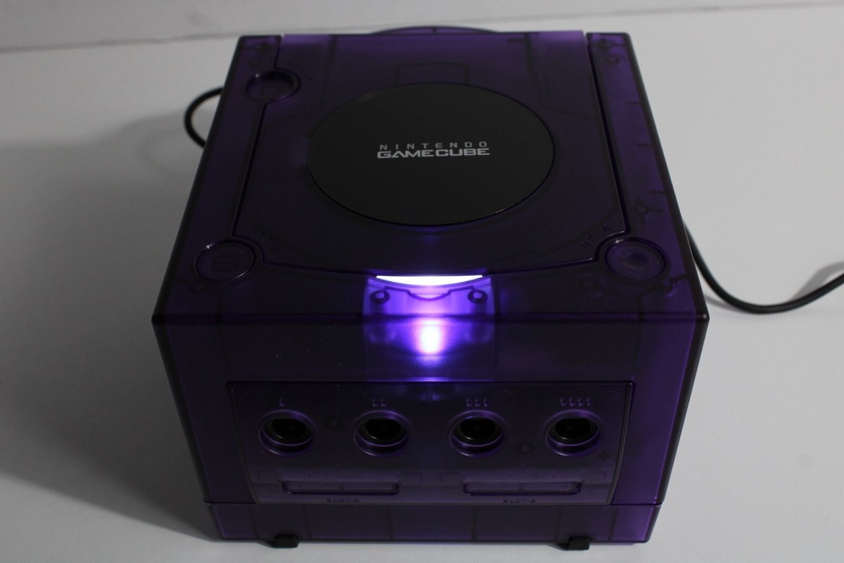 Nintendo GameCube Clear or Pink Shell Console XENO GC White