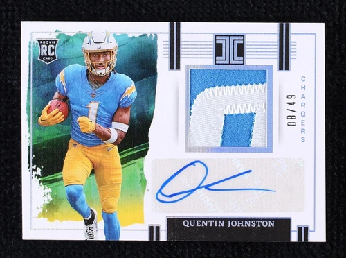 2023 Panini Impeccable Quentin Johnston #RPA-QJ