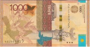 banknote 2014 UNC Kazakhstan 1000 Tenge