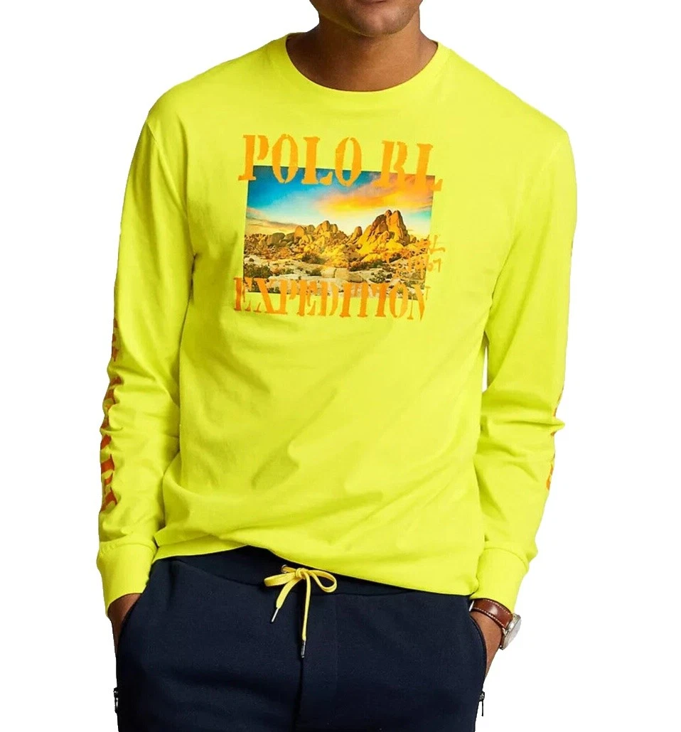 Camisas para hombre Polo Ralph Lauren de manga larga talla 3XL