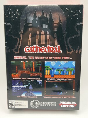 CATHEDRAL - RETRO EDITION SWITCH USA NEW (GAME IN ENGLISH