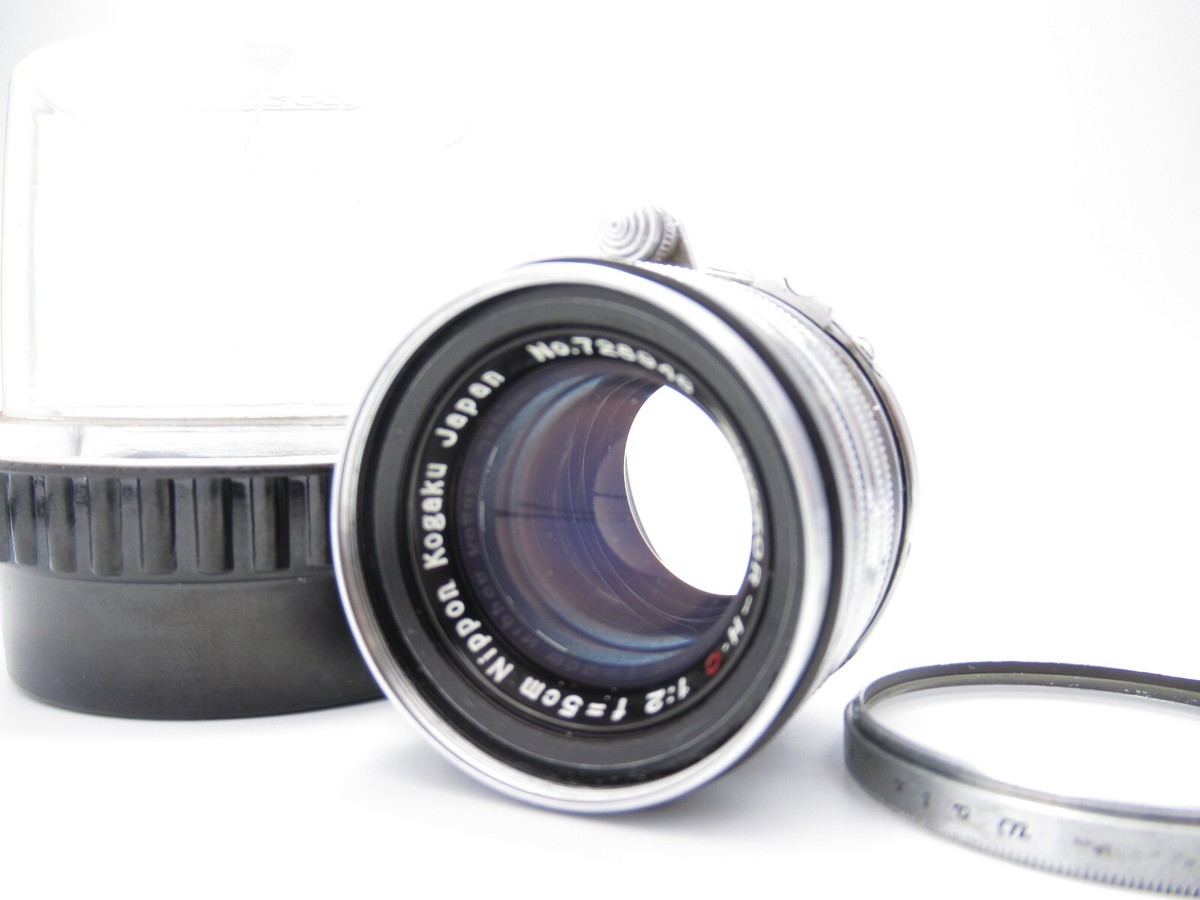 NEAR MINT】Nippon Kogaku Nikon Nikkor H.C 5cm 50mm f/2 Lens NEAR MINT】Nippon Kogaku Nikon Nikkor H.C 5cm 50mm f/2 Lens