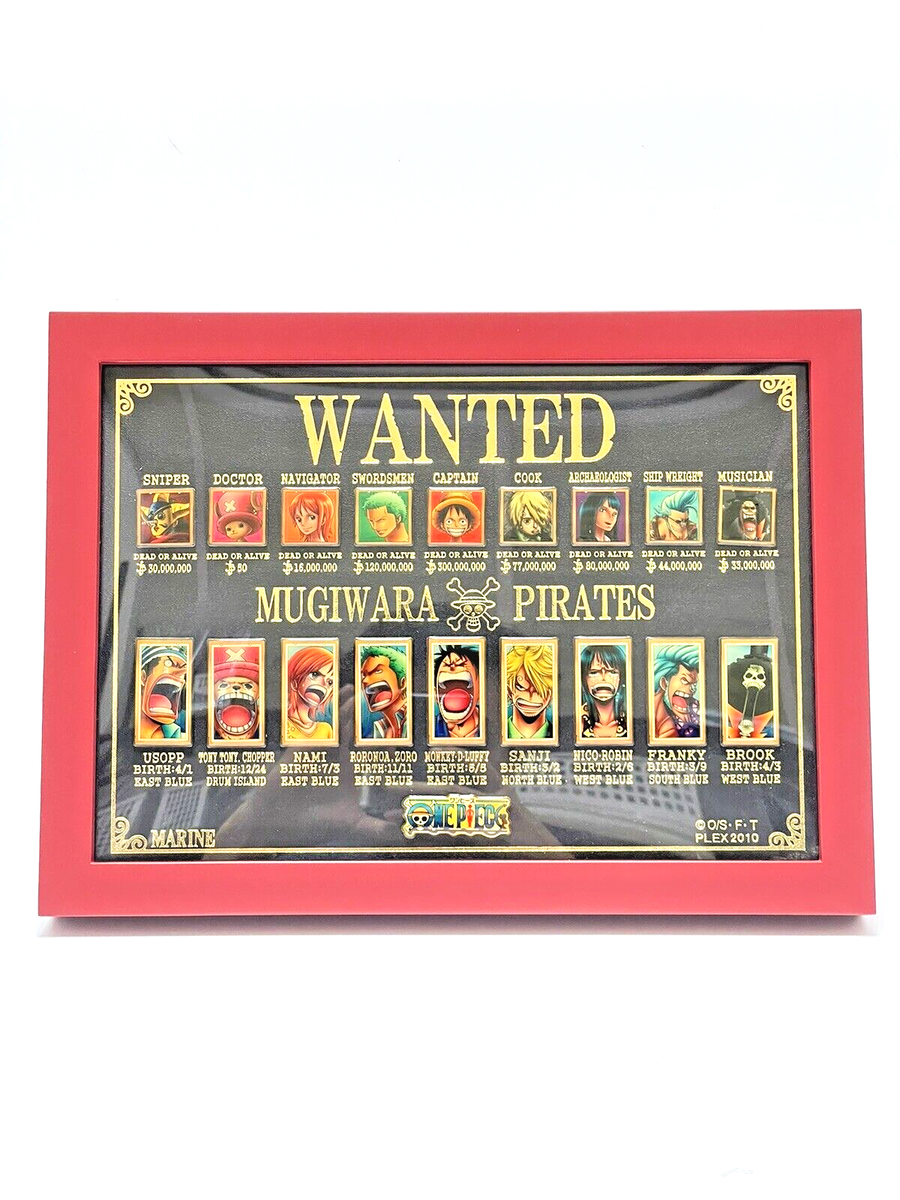ワンピース WANTED&SPORTS ビンバッチ コレクション2010年 One Piece Pin Badge Collection Set Wanted & Spirits 2010