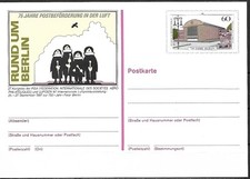 RFN 1987 BerlinW. - Pocztówki specjalne całostki P 127 60 pf. LUPOSTA, niestemplowane
