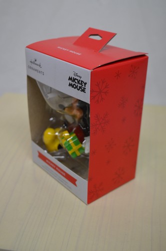 NEW Hallmark Disney Mickey Mouse Wrapped Gift Ornament NEW IN BOX - Picture 4 of 5