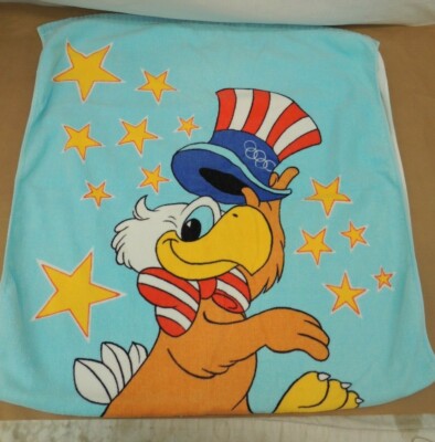 VINTAGE OLYMPIC GAMES BEACH TOWEL 1984 LOS ANGELES FRANCO | eBay