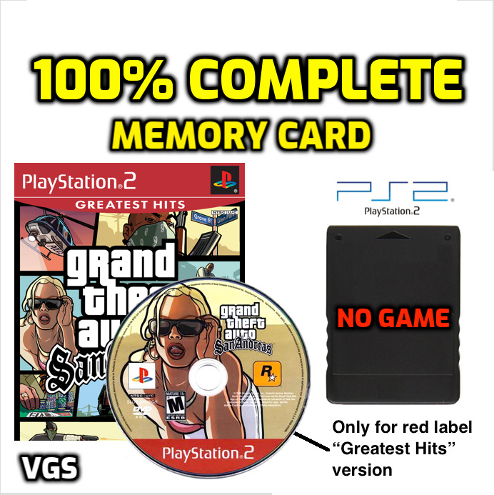 Grand Theft Auto San Andreas Greatest Hits - PlayStation 2