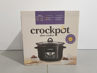 Crock-Pot SCCPRC507-B Slow Cooker Schwarz 4.7L_4.9_5